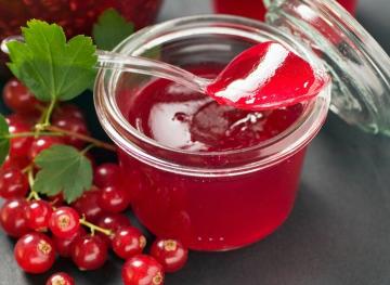Red currant jam, jelly