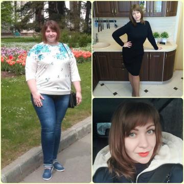 Lose Weight 57 kg smoothly and hunger