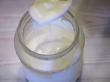 How to make home-fat sour cream, butter like (Step recipe cage)