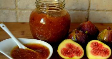 Jam and jam from figs