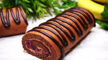 Quick recipe for Chocolate roll