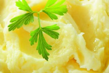 The new recipe of mashed potatoes. Without milk