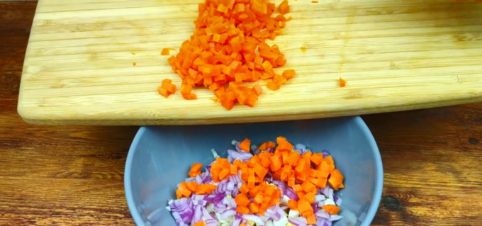 salad with carrots