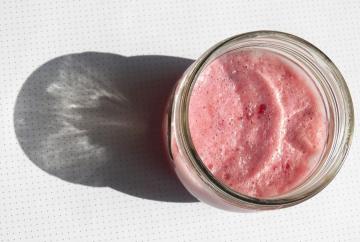 Raspberry-lemon drink, a blood thinner