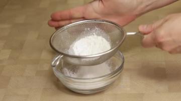 Baking powder to the test at home