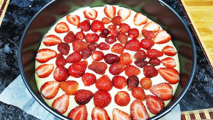 Strawberry pie