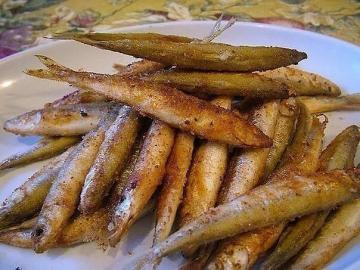 As I capelin fry in the oven. My favorite recipe