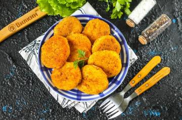 Mashed potato cutlets