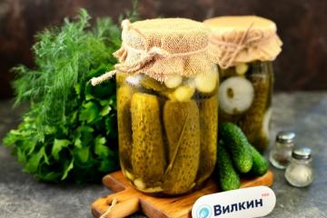 Pickled cucumbers for the winter