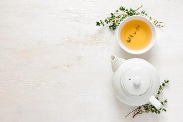 What herb to add to your tea to make it healthier?