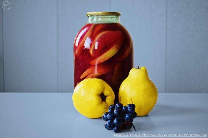 Here is a compote of quince and grapes I turned. Scroll sideways to see more images