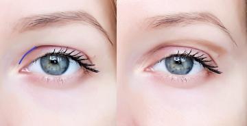 I disclose the technique: I 5 minutes shadows visually lift drooping eyelids (step by step photos)