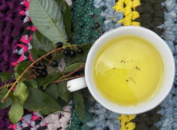 Fragrant herbal tea of ​​bird-cherry tea Antibacterial Cheremuhovo
