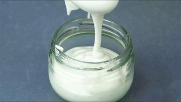 Two recipes for lean mayonnaise