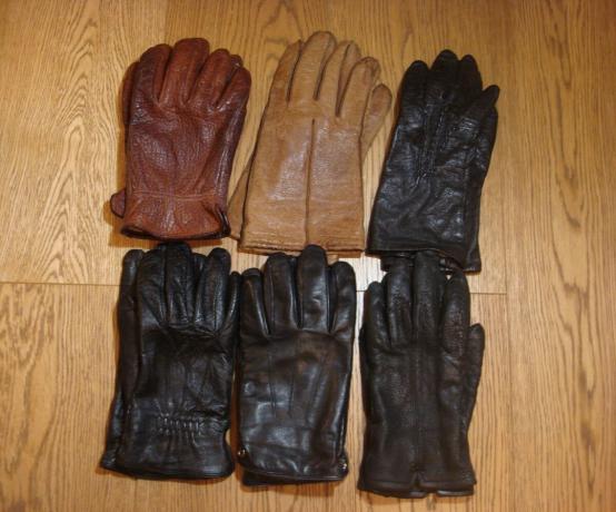 Picture taken by the author (several pairs of gloves)