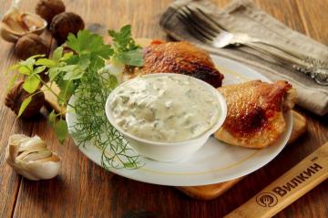 Sour cream sauce for chicken