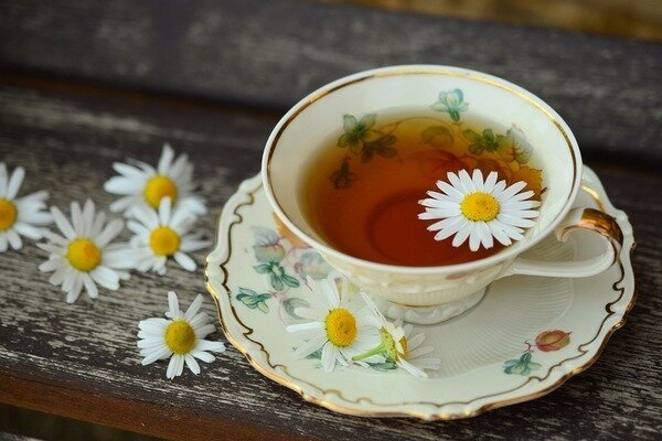 Chamomile tea is good for the stomach and nerves. (Photo: Pixabay.com)