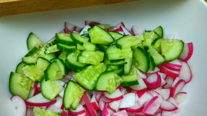 Cucumber salad