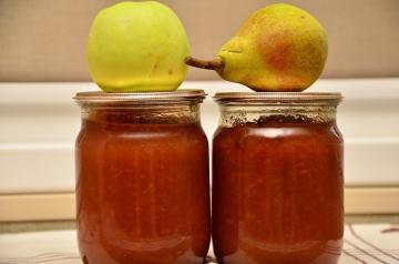 Apple-pear jam for the winter