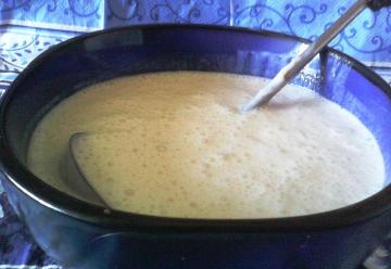 Pancakes fishnet, yeast, milk