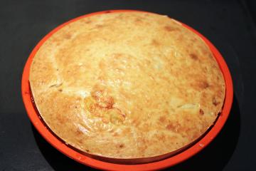 Fish pie with whip up (from the canned)