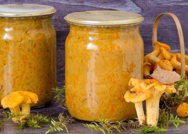 Caviar chanterelle