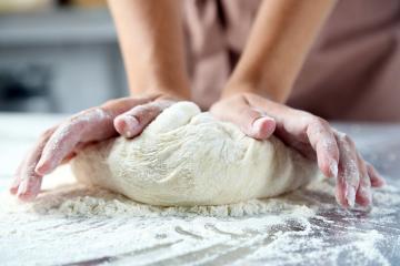 Dough as "fluff" without eggs for cakes and biscuits