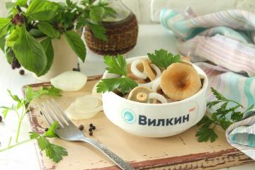 Pickled mushrooms for the winter