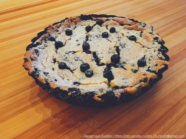Here's a Clafoutis I turned