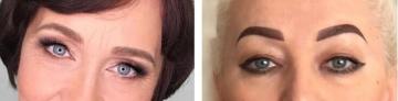 Receiving clearance eyebrows, which does not make sense to apply to those who want to look younger
