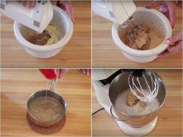 How to cook a cake Bird's milk "coconut cappuccino"