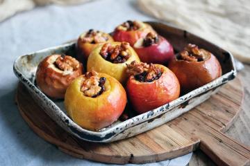 How to cook baked apples useful for pancreatitis?