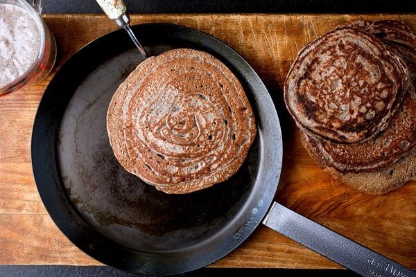 Bran pancakes will also appeal to children (Photo: static01.nyt.com)
