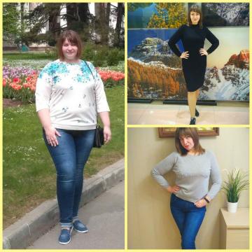 Lose weight by 55 kg for the 1.5 years of tasty and not starving