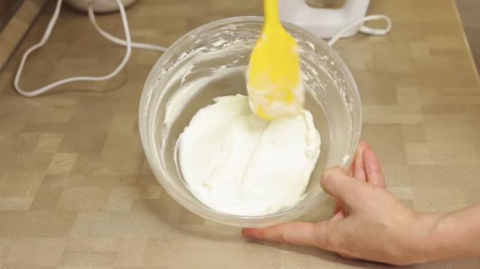 Whipped butter and sugar