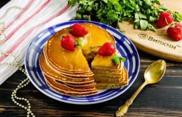 Pancakes without milk - your family will definitely ask you to repeat this recipe